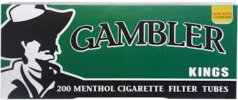 Gambler Kings Menthol Cigarette Tubes 200ct