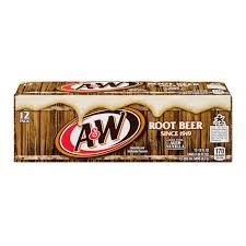  A & W Root Beer 12 oz Cans 12 Pack