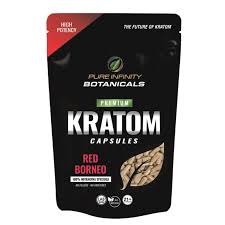  Pure Infinity Botanicals Kratom Red Strain Medium 100ct