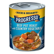 Progresso Beef Pot Roast with Country Vegetables Soup, 18.5 oz