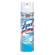 Lysol Disinfectant Spray, Sanitizing and Antibacterial Spray, Crisp Linen, 19 fl oz