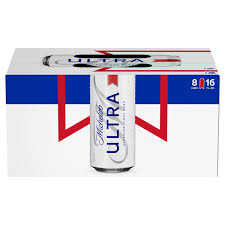 Michelob ULTRA Superior Light American Lager Beer, 16 fl oz Cans, 8 pk