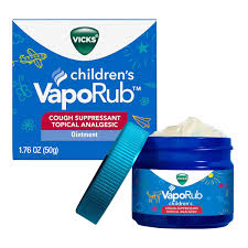 Vicks VapoRub Cough Suppressant, Topical Analgesic Ointment, 1.76 oz