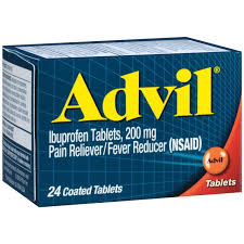 Advil Pain Reliever Fever Reducer Ibuprofen 200mg Coated Tablet 50ct