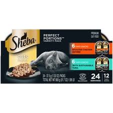 Sheba Cuts in Gravy Wet Cat Food - Roasted Chicken Entre and Tender Turkey