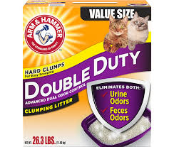 Arm & Hammer Double Duty Clumping Cat Litter, 14 lbs