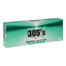 305's Menthol Gold 100's Carton