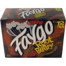 Faygo Root beer 12 pack cans
