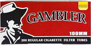 Gambler 100mm Regular Cigarette Tubes 200ct