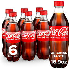 Coke 16.9 oz Bottle 6 Pack