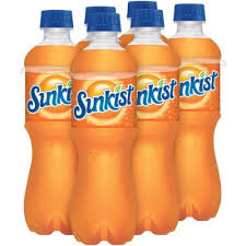 &nbsp; Sunkist Orange 16.9 oz Bottle 6 Pack