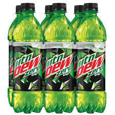 &nbsp;Mountain Dew Zero Sugar 16.9 oz Bottle 6 Pack