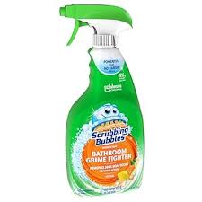 Scrubbing Bubbles Bthrm Grime Fighter Disinfect Spray Bttl Citrus 32 fl oz