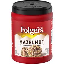 Folgers Hazelnut Ground Coffee, 9.6 oz