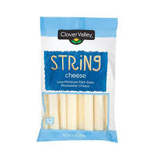 Clover Valley Mozzarella String Cheese, 10 oz