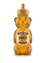 Busy Bee, U.S.A. Honey, 12 oz Plastic Bear Bottle