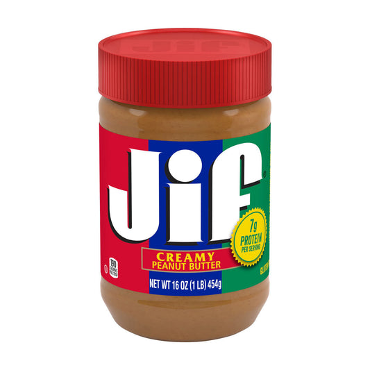 JIF Creamy Peanut Butter, 16 oz