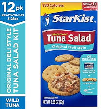 StarKist Tuna Salad Deli Style Kit, 3.28 oz