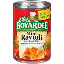 Chef Boyardee Mini Ravioli, Beef Ravioli in Pasta Sauce, 15 oz