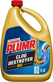 Liquid-Plumr Pro-Strength Clog Destroyer Gel with PipeGuard, 80floz