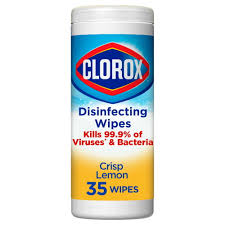Clorox Wipes Crisp lemon 75 Ct