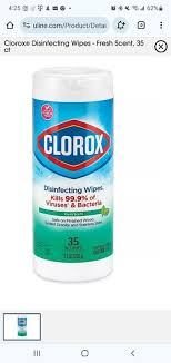 Clorox Wipes Fresh Scent 35 Ct