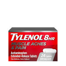 Tylenal 8hr Muscle Aches & Pain 24 caplets