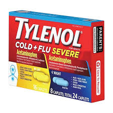 Tylenol Cold + Flu Severe Day & Night Caplets Combo Pack