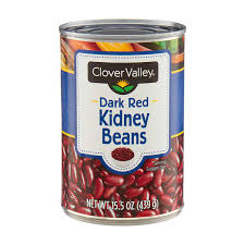 Clover Valley Dark Red Kidney Beans, 15.5 oz