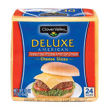 Clover Valley Deluxe American Cheese Slices, 16 oz