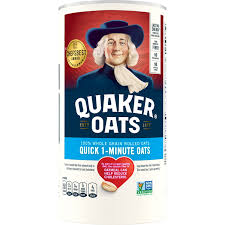 Quaker Whole Grain Oats Quick 1-Minute Instant Oats 18oz