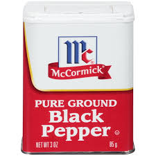 McCormick Pure Ground Black Pepper, 1.5 oz