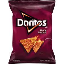 Doritos Spicy Nacho Flavored Tortilla Chips 9.25 oz bag