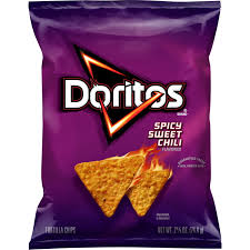 Doritos Tortilla Chips Spicy Sweet Chili Flavored 9 1/4 Oz