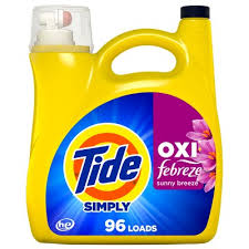 Tide Simply Liquid Laundry Oxi Frebreeze 137oz