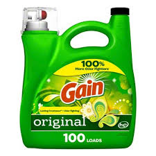 Gain HE Compatible liq detergent original scent 144 FL oz 100 Loads