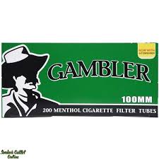 Gambler 100mm Menthol Cigarette Tubes 200ct
