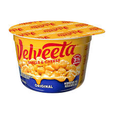Velveeta Shells & Cheese Original Microwaveable Shell Pasta & Cheese Sauce, 2.39 oz