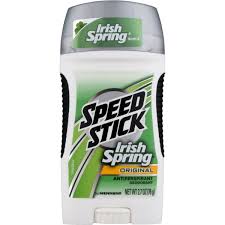 Speed Stick Irish Spring Antiperspirant Deodorant, Original, 2.7 oz