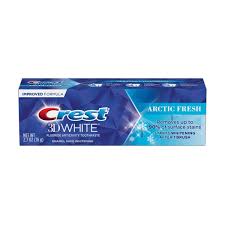 Crest 3D White Arctic Fresh Teeth Whitening Toothpaste, 3.3 oz