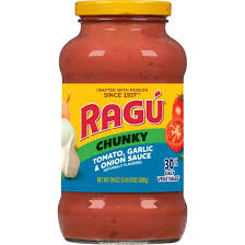 Ragu Chunky Garden Combination Pasta Sauce, 24 oz