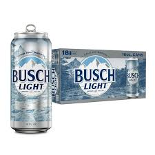 Busch Light American Lager Beer, 12 fl oz Cans, 18 pk