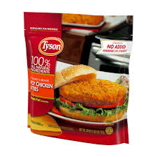 Tyson Frozen Chicken Patties, 19.25 oz