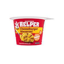 Hamburger Helper Cheeseburger Macaroni Pasta Meal Cup, 2 oz