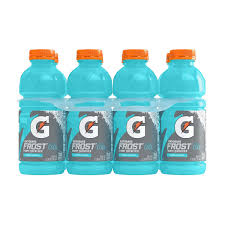 Gatorade Frost Thirst Quencher Sports Drink, Glacier Freeze, 20 fl oz Bottles, 8 ct