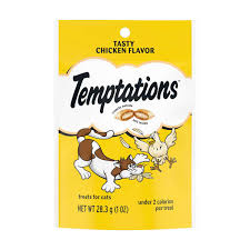 Whiskas Temptations Classic Treats for Cats Tasty Chicken Flavor, 3 oz