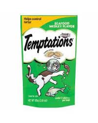 Whiskas Temptations - Seafood- 3 oz
