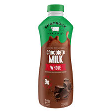 Shamrock Farms Whole Chocolate Milk, 12 fl oz