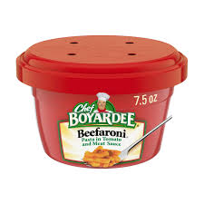 Chef Boyardee Beefaroni, Pasta in Tomato and Meat Sauce, Microwavable Meal Bowl, 7.5 oz1
