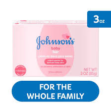 Johnsons Baby Bar Soap, 3 oz